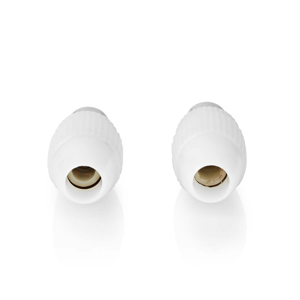 Nedis Coax IEC (m+v) schroef connectoren set | recht | kunststof - Afbeelding 3