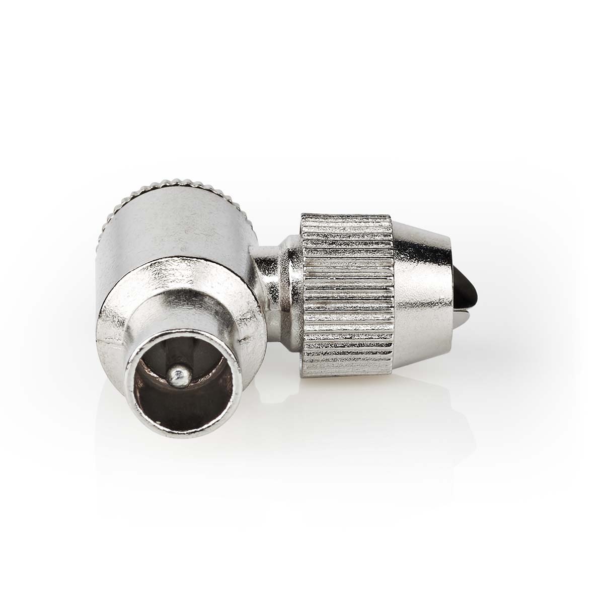 Nedis Coax IEC (m) schroef connectoren set | haaks | metaal - Afbeelding 3