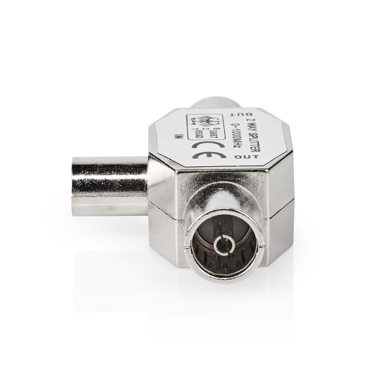 Nedis Radio splitter met 2 uitgangen | metaal - Afbeelding 4