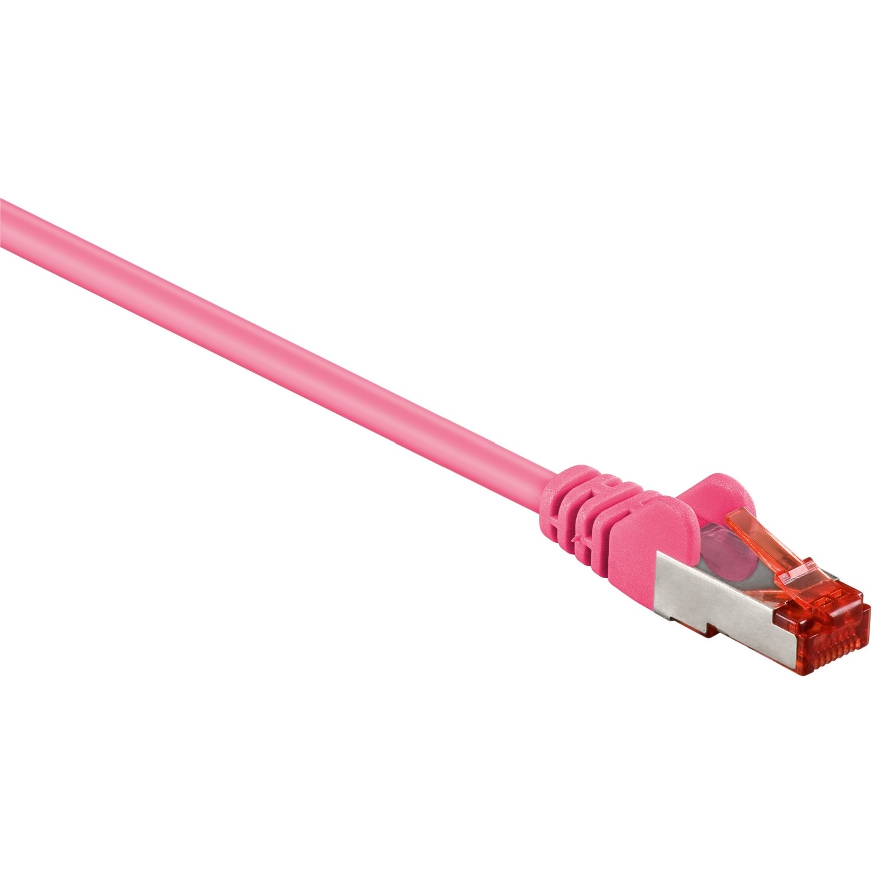 Goobay CAT 6 Patch Cable S/FTP (PiMF), magenta 7.5 m