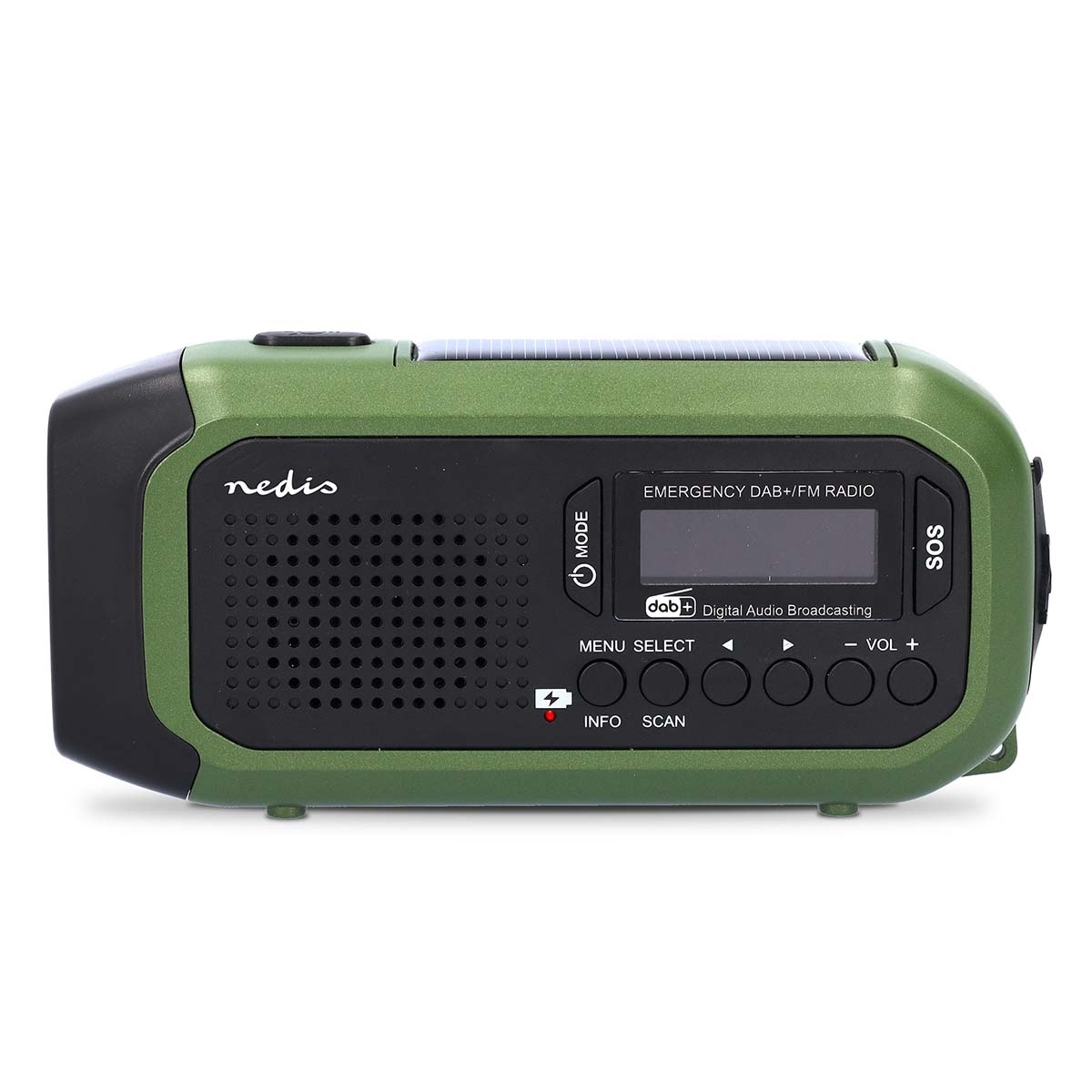 Nedis noodradio met zaklamp | DAB+ en FM | 8W - Afbeelding 2
