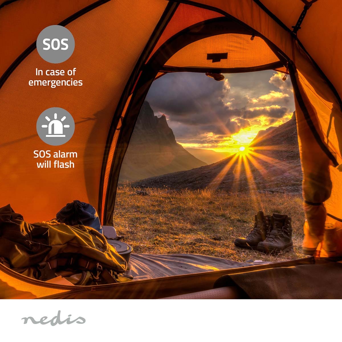 Nedis noodradio met zaklamp | DAB+ en FM | 8W - Afbeelding 9