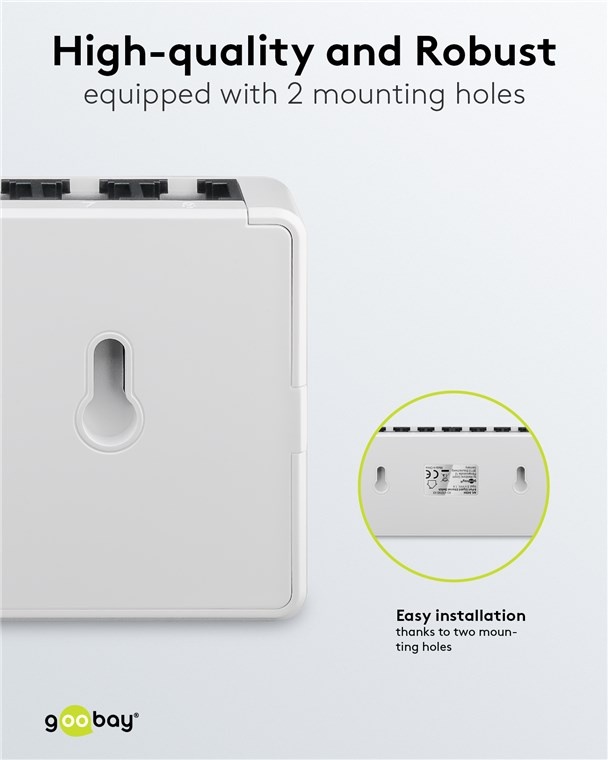 Goobay Gigabit ethernet switch | 8 poorten | wit - Afbeelding 7