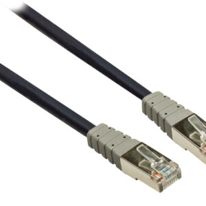 Bandridge premium F/UTP CAT6 Gigabit netwerkkabel / zwart - 1 meter