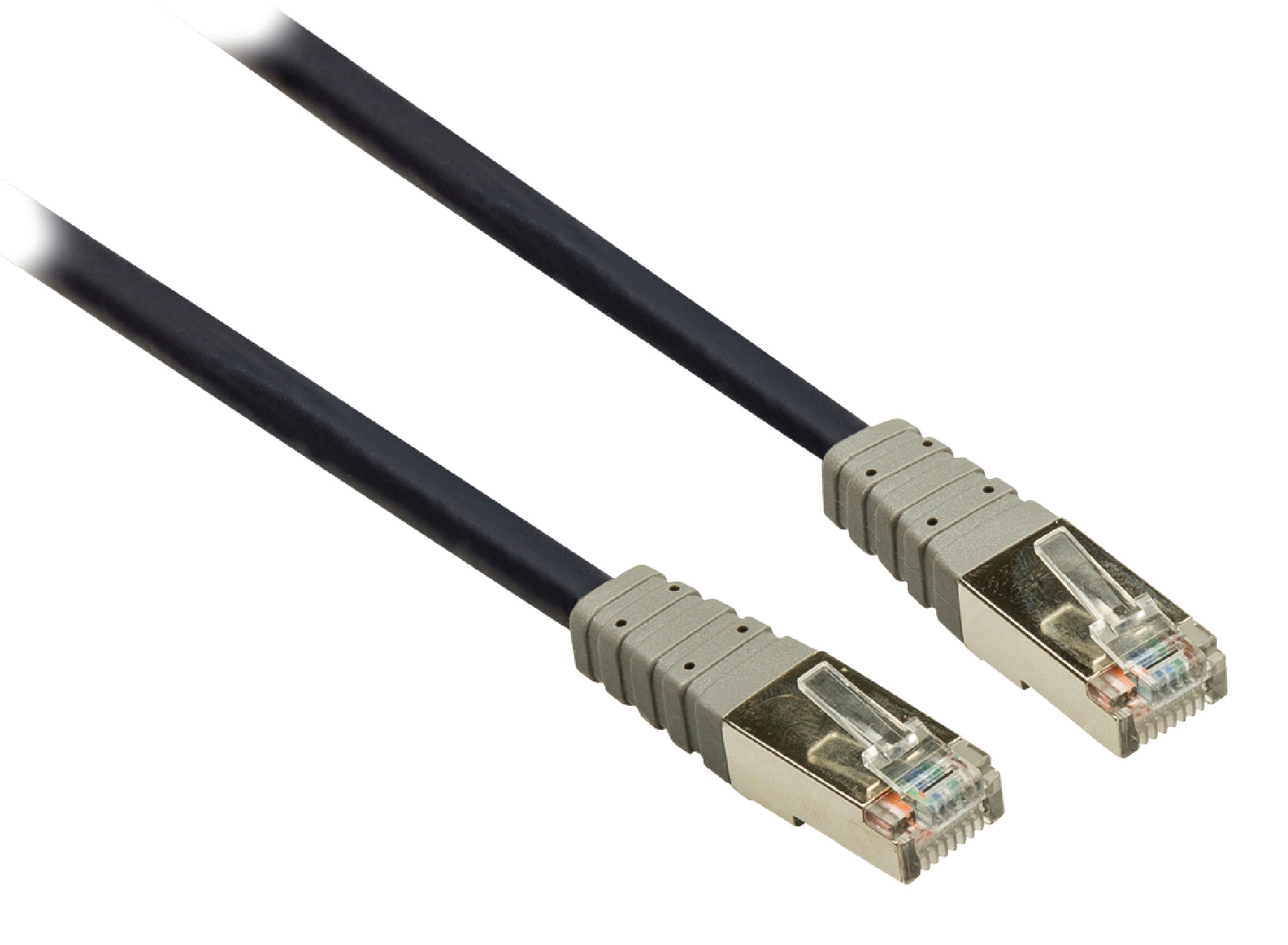 Bandridge premium F/UTP CAT6 Gigabit netwerkkabel / zwart - 1 meter