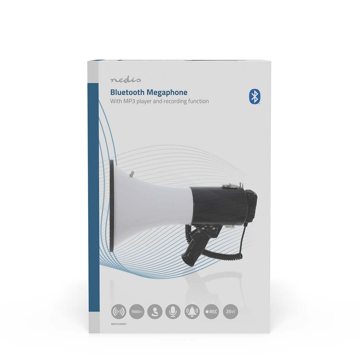 Nedis Bluetooth megafoon | 1500m bereik - Afbeelding 7