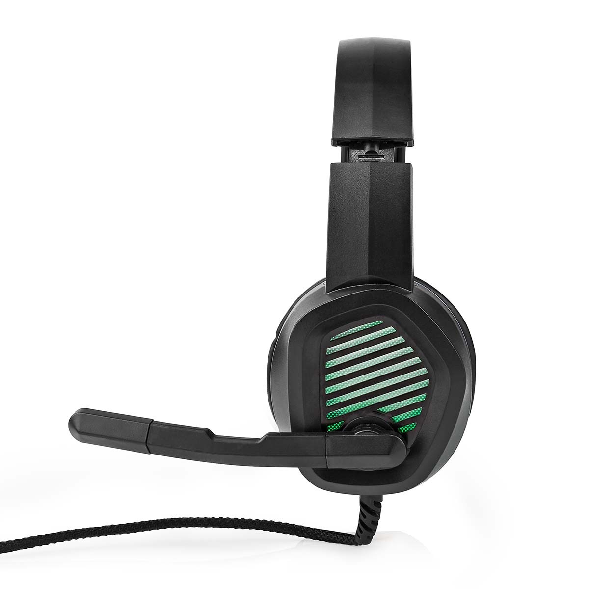 Nedis Gaming over-ear PC headset | surround | LED | USB-A | 2,1 meter - Afbeelding 3