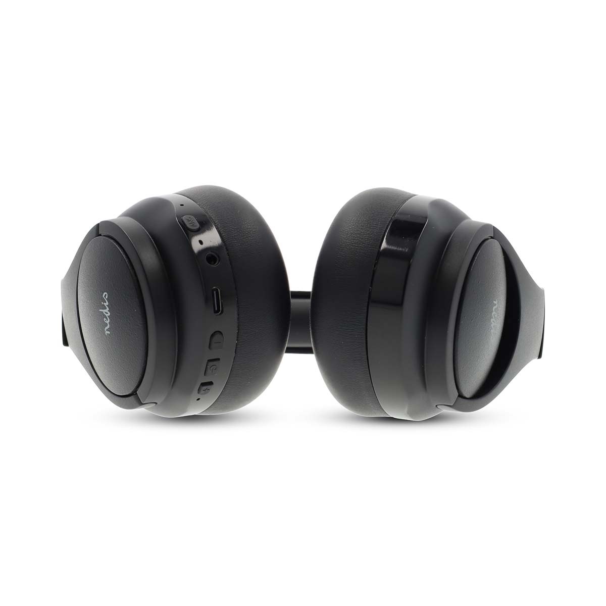 Nedis SmartLife Bluetooth over-ear hoofdtelefoon met microfoon | ANC/ENC | zwart - Afbeelding 2