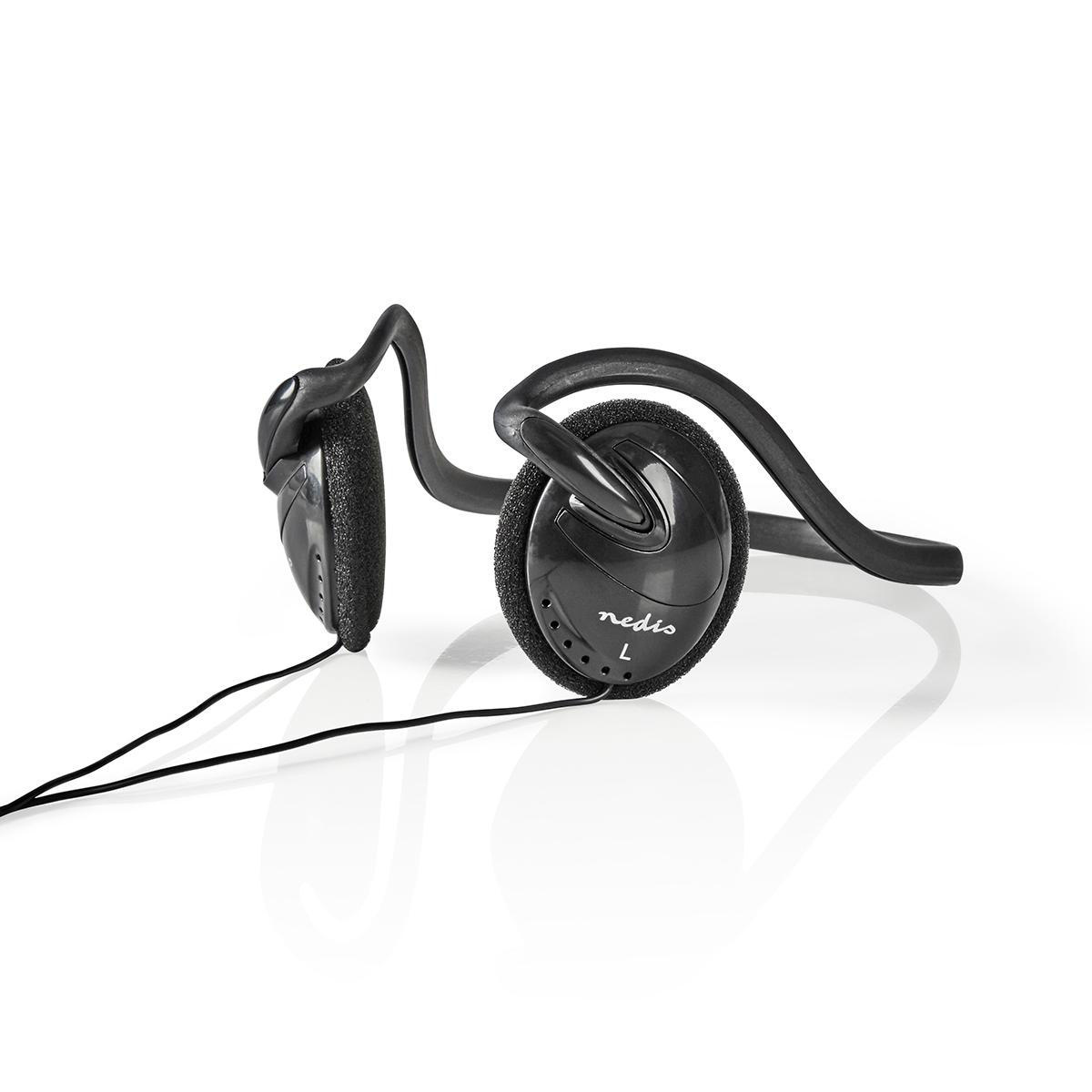 Nedis on-ear hoofdtelefoon met nekband | 2,1 meter - Afbeelding 4