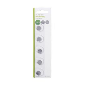 Lithium-Knoopcelbatterij CR1220 | 3 V DC | 5-Pak