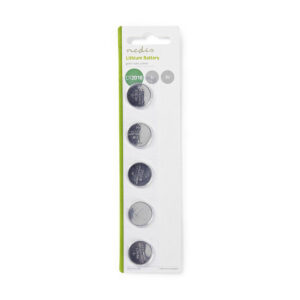 Lithium-Knoopcelbatterij CR2016 | 3 V DC | 5-Pak