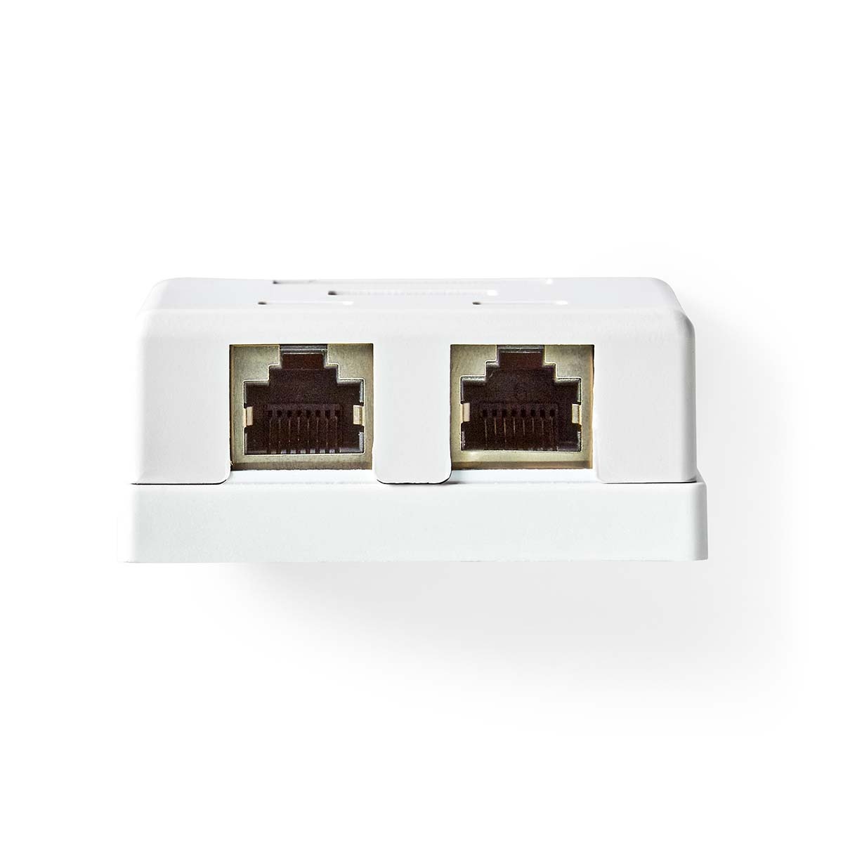 Nedis netwerk uitvoerdoos/montagedoos | CAT6 | STP | 2x RJ45 | wit - Afbeelding 3