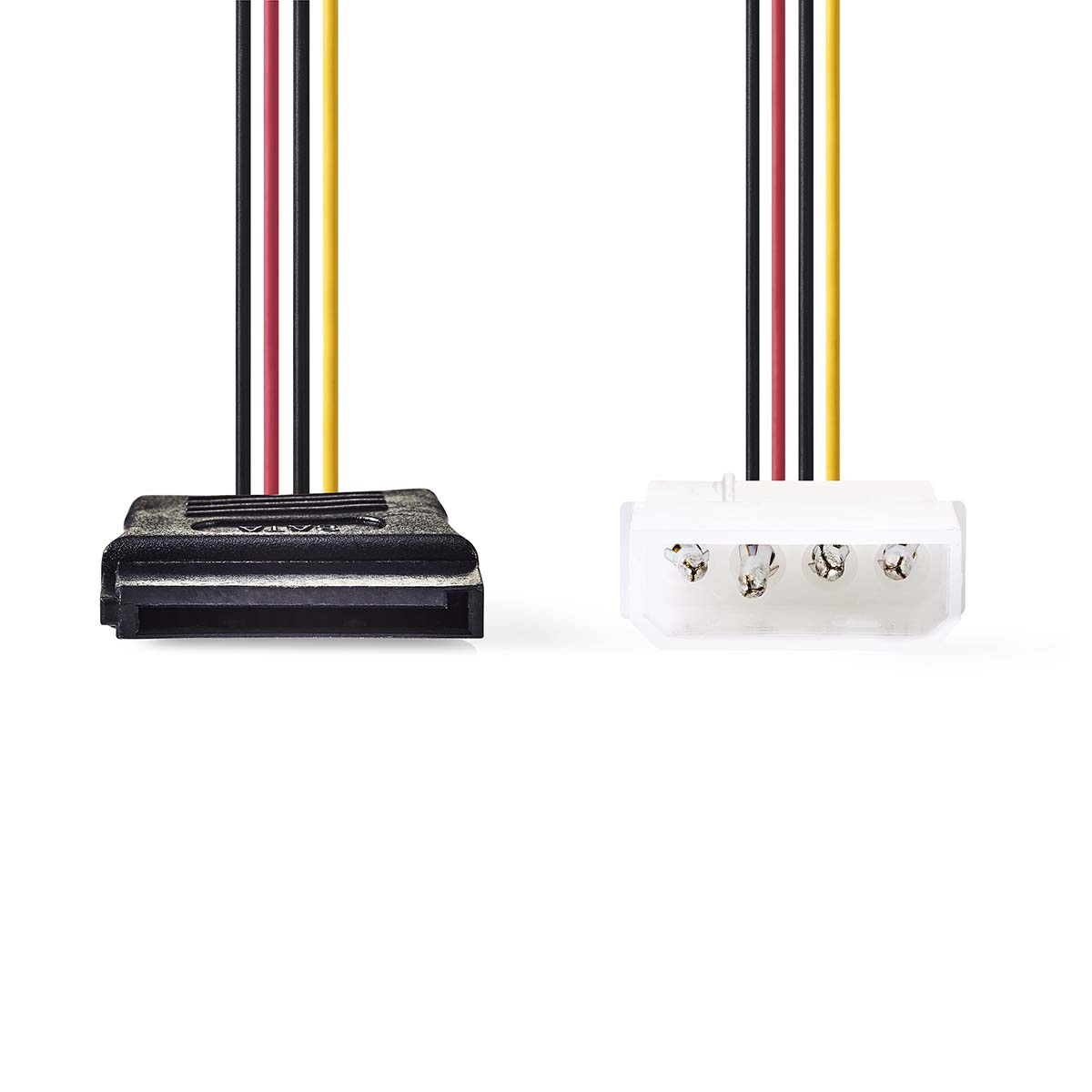Nedis Molex (m) - SATA (v) adapter | 0,15 meter - Afbeelding 2