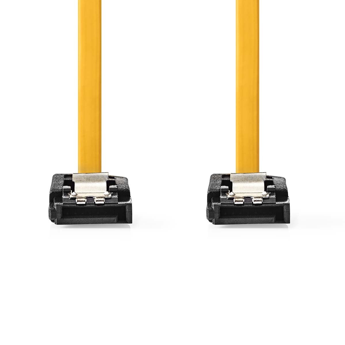 Nedis SATA datakabel | SATA600 (6 Gbit/s) | geel | 1 meter - Afbeelding 2