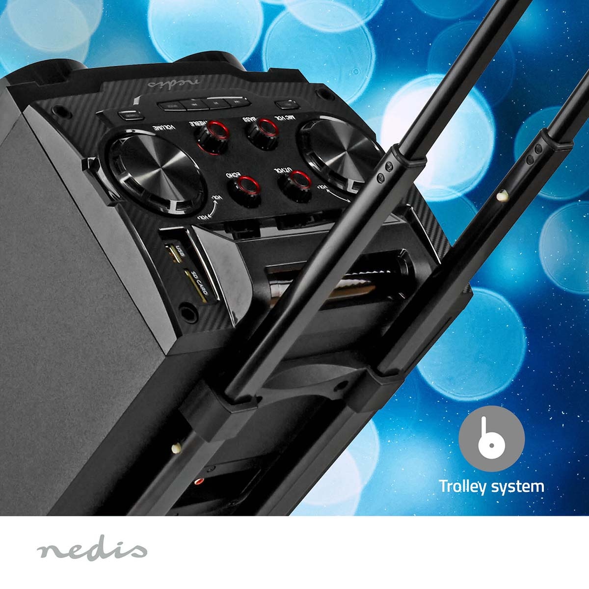 Nedis Bluetooth Party Speaker | 120W - Afbeelding 9