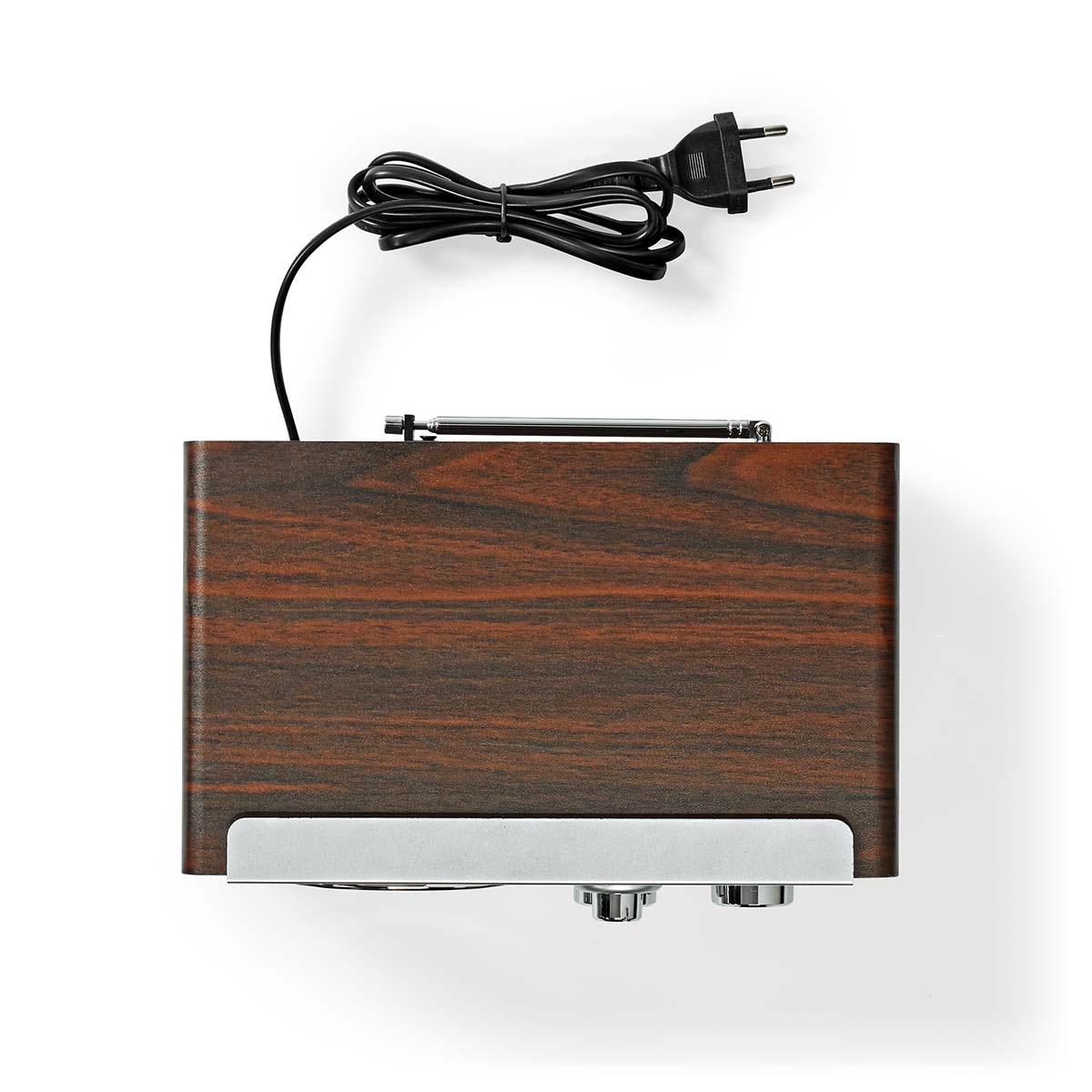 Nedis FM tafelradio | 15W | bruin - Afbeelding 4