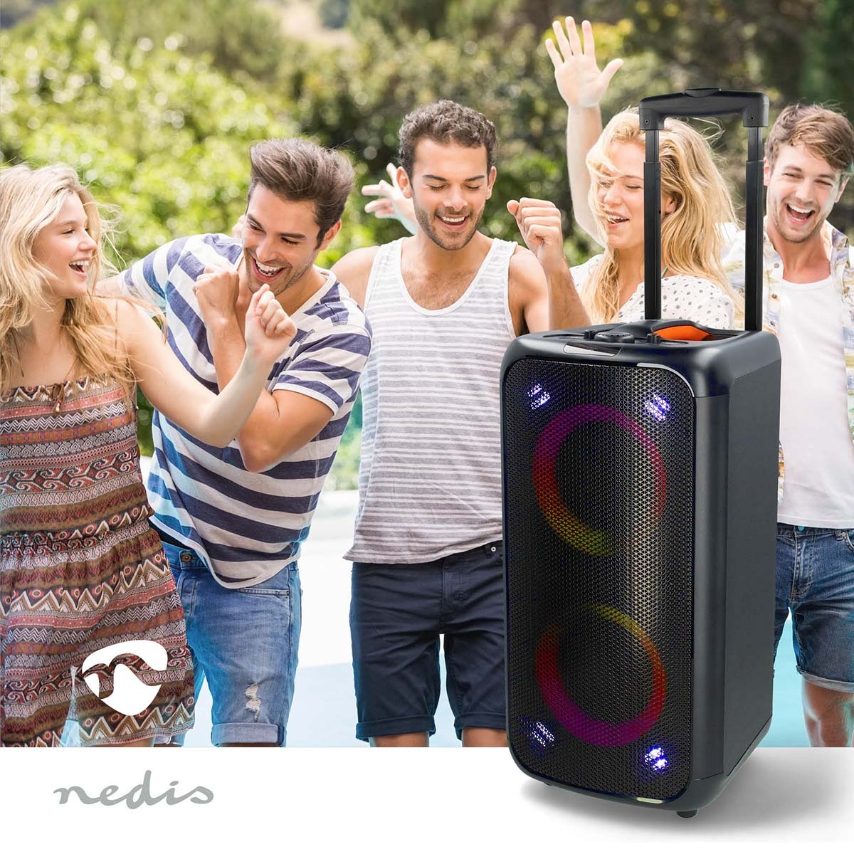 Nedis Bluetooth Party Speaker | 240W - Afbeelding 9