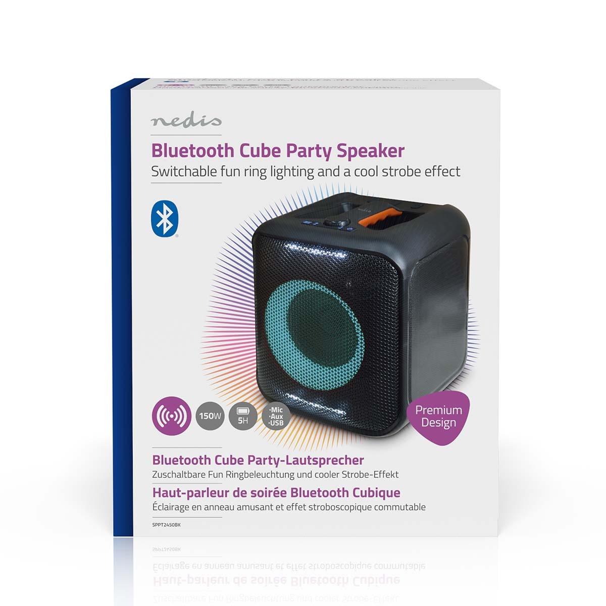 Nedis Bluetooth Party Speaker | 150W - Afbeelding 10
