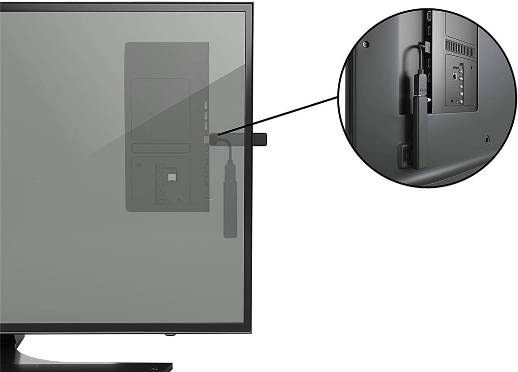 HDMI flexibele adapter | HDMI2.0 (4K 60Hz + HDR) | koper | zwart | 0,10 meter - Afbeelding 4