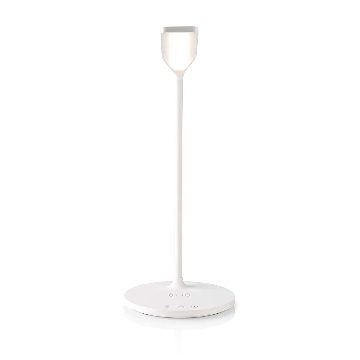 Nedis bureaulamp met draadloze Qi lader | 15W | wit - Afbeelding 2