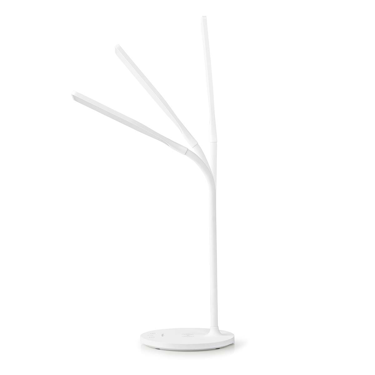 Nedis bureaulamp met draadloze Qi lader | 15W | wit - Afbeelding 6