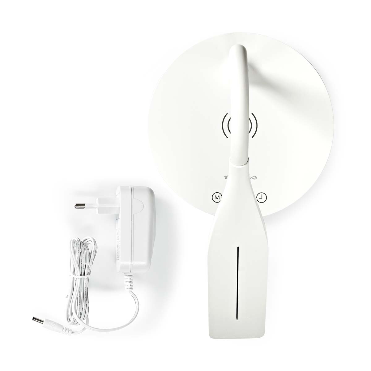 Nedis bureaulamp met draadloze Qi lader | 15W | wit - Afbeelding 8