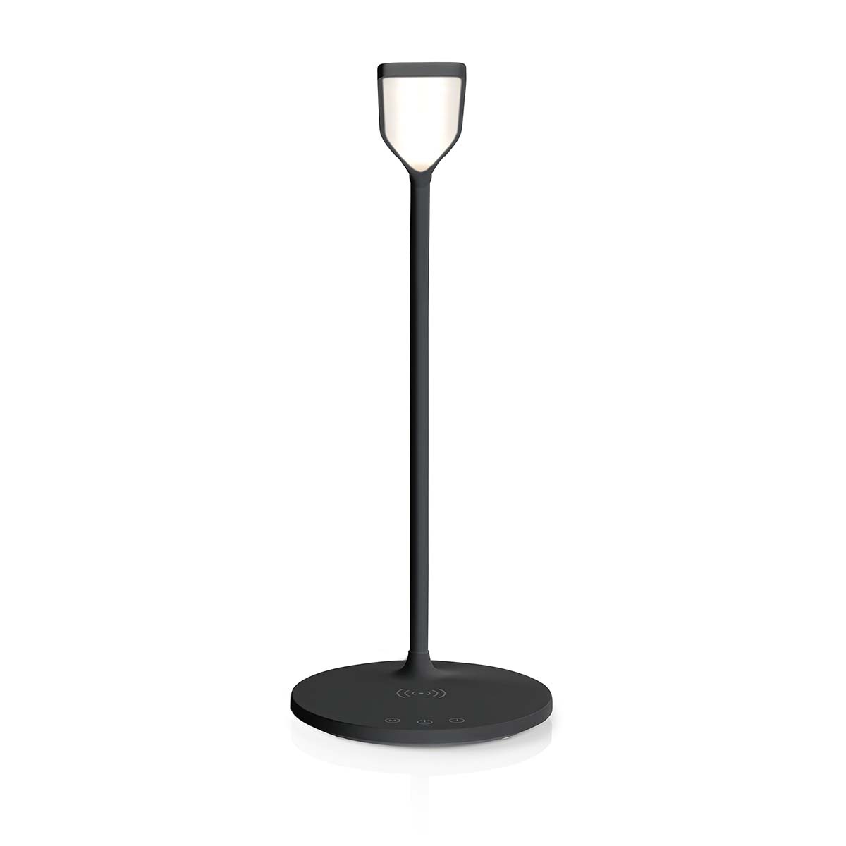 Nedis bureaulamp met draadloze Qi lader | 15W | zwart - Afbeelding 2