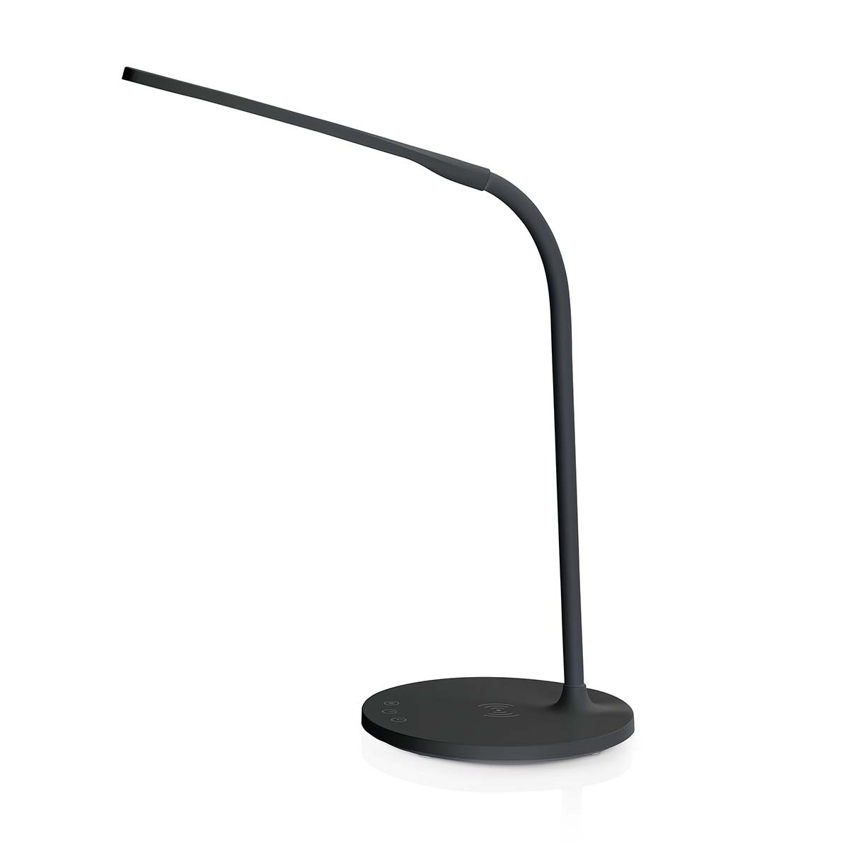 Nedis bureaulamp met draadloze Qi lader | 15W | zwart - Afbeelding 3