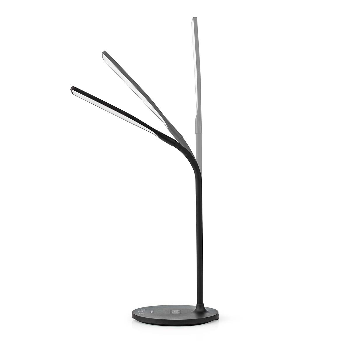 Nedis bureaulamp met draadloze Qi lader | 15W | zwart - Afbeelding 6