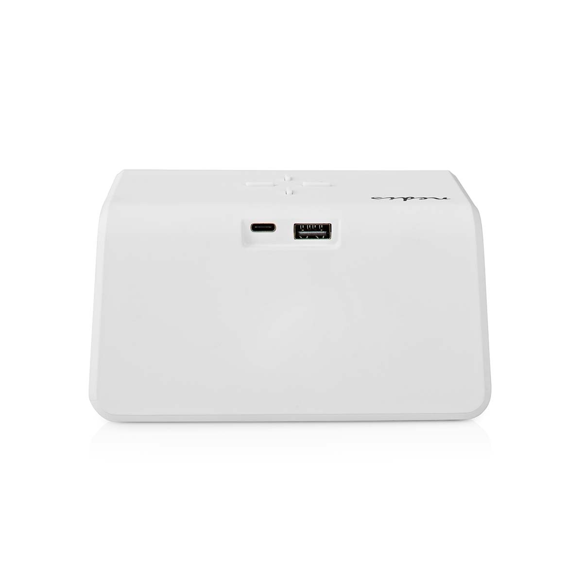 Nedis wekker met nachtlamp en draadloze Qi lader | 15W | wit - Afbeelding 5