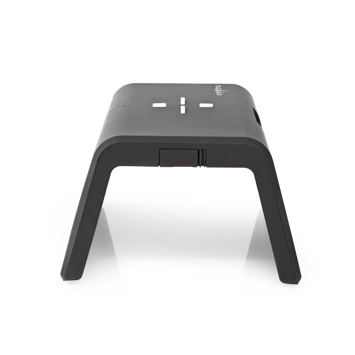 Nedis wekker met nachtlamp en draadloze Qi lader | 15W | zwart - Afbeelding 4