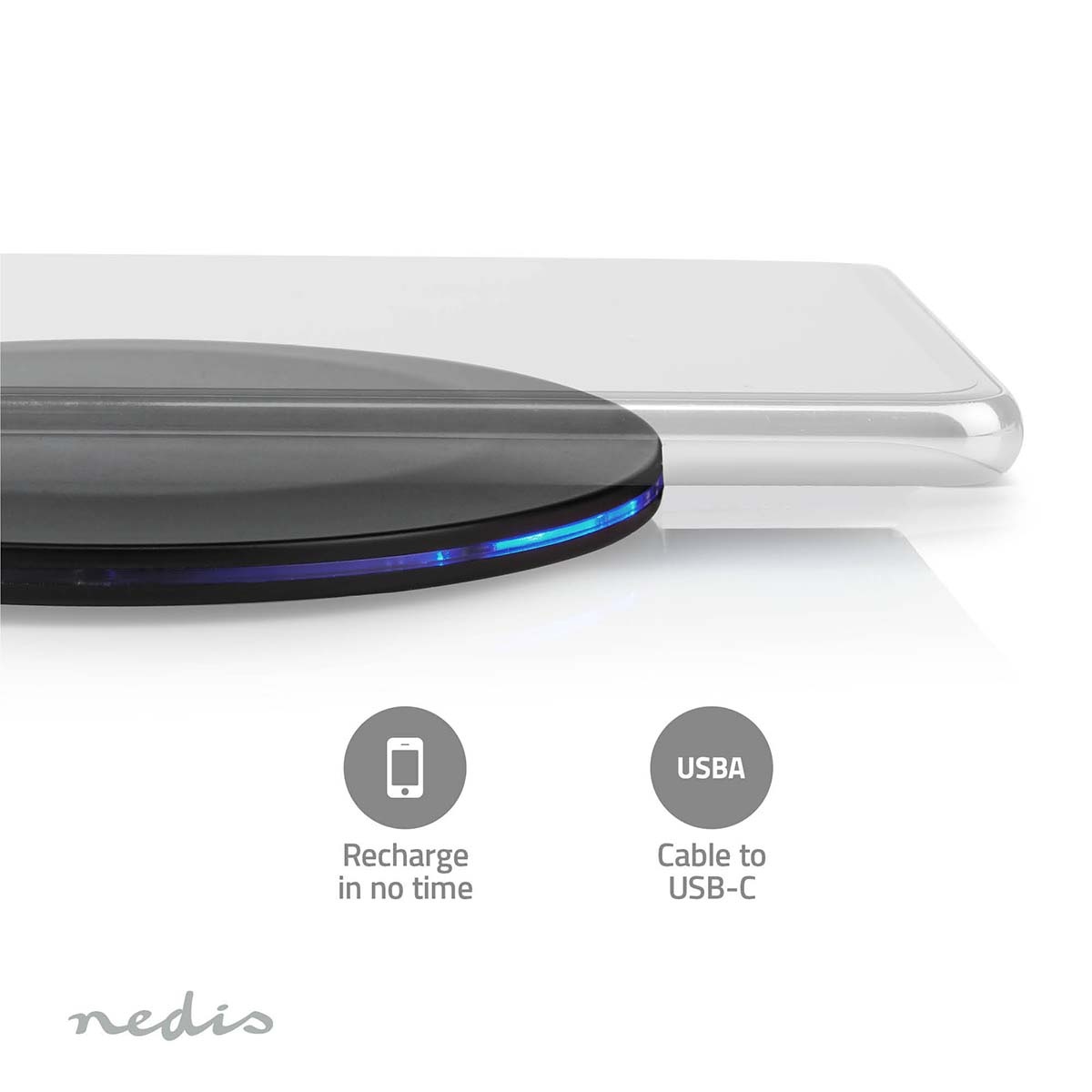 Nedis draadloze Qi lader | 15W - Afbeelding 6