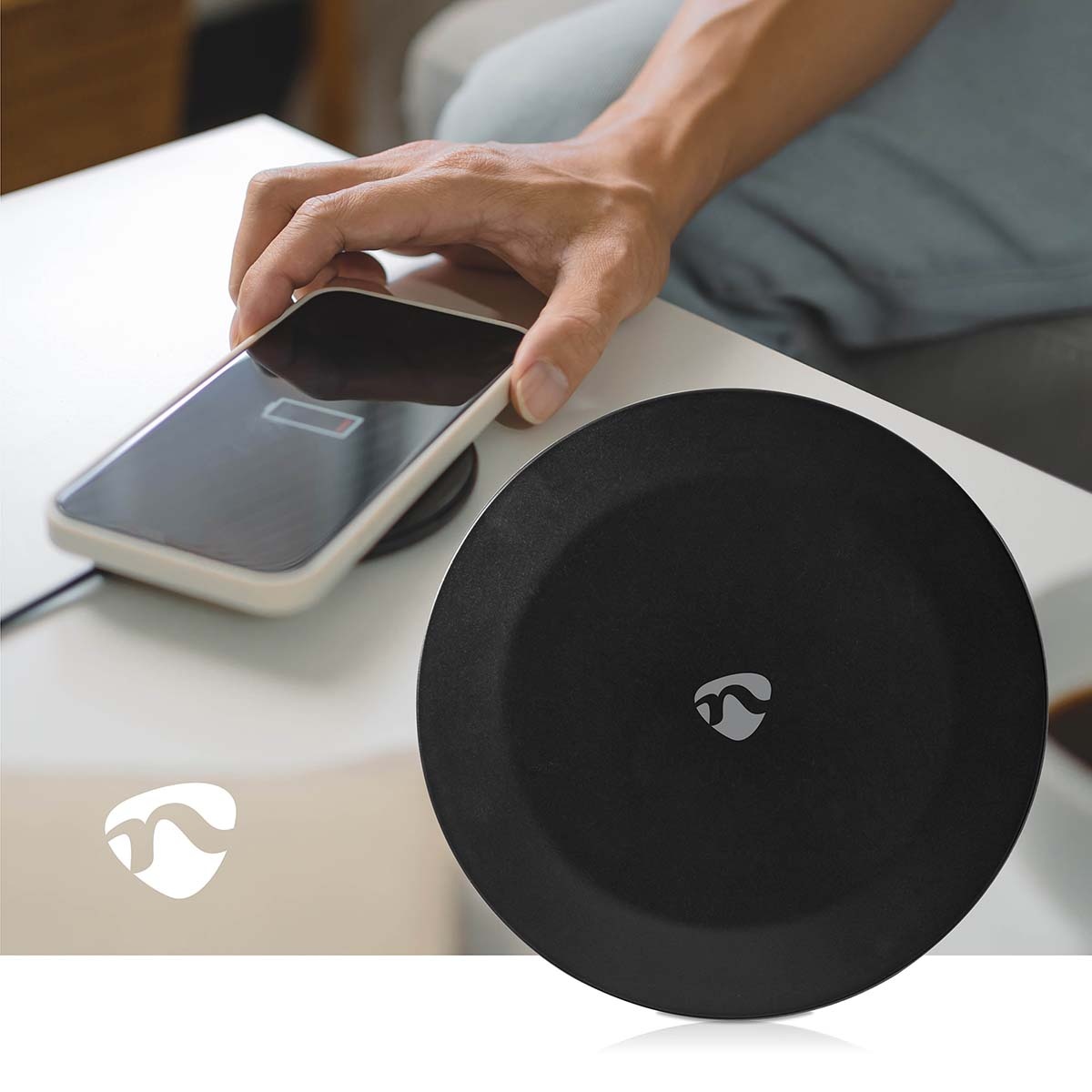 Nedis draadloze Qi lader | 15W - Afbeelding 10