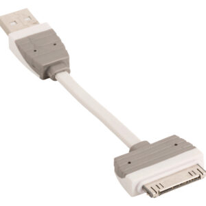 Data en Oplaadkabel Apple Dock 30-Pins - USB A Male 0.10 m Wit