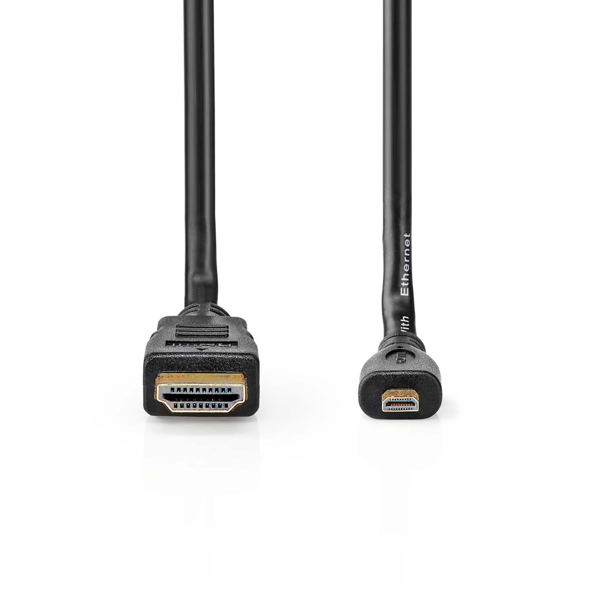 Nedis Micro HDMI - HDMI kabel | HDMI1.4 (4K 30Hz) | 2 meter - Afbeelding 2