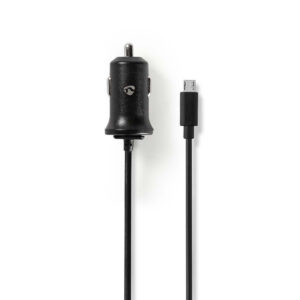 Autolader | 12 W | 1x 2.4 A | Outputs: 1 | Micro-USB | 1.00 m | Single Voltage Output