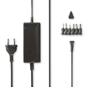 Universele AC-Stroomadapter | 36 W | 5 / 6 / 7.5 / 9 / 12 / 13.5 / 15 V DC | 3.60 m | 2.4 - 3.0 A | 6 plug(s) | Zwart