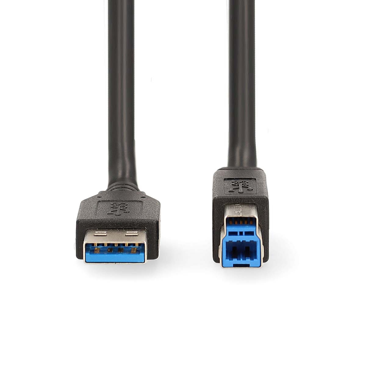 Nedis USB-A - USB-B kabel | USB3.0 5 Gbps | tot 2A | zwart | 2 meter - Afbeelding 2