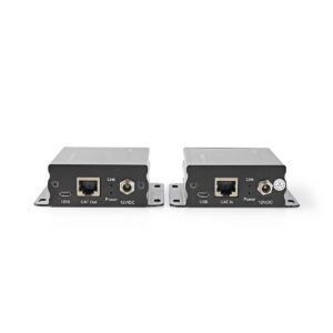 HDMI™-Extender | Over Cat6 | tot 50 m | 4K@30Hz | 10.2 Gbps | IR Return-functie | Metaal | Antraciet
