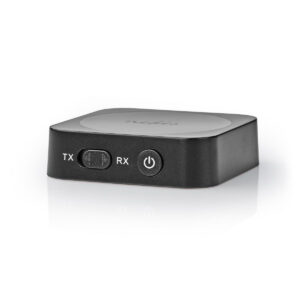 Bluetooth® Zender / Ontvanger | Input: 1x AUX | Output: 1x AUX | SBC | Maximaal 1 Apparaat | Tot 6 Uur | Automatische uitschakelfunctie | Zwart