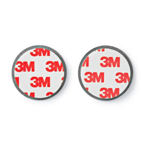 Montageset | Diameter: 39.4 mm | Magnetisch | Dubbelzijdige tape | Zilver