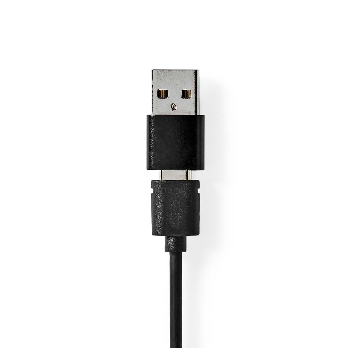 Nedis stereo on-ear PC-headset | USB-C/USB-A | 1,8 meter - Afbeelding 7