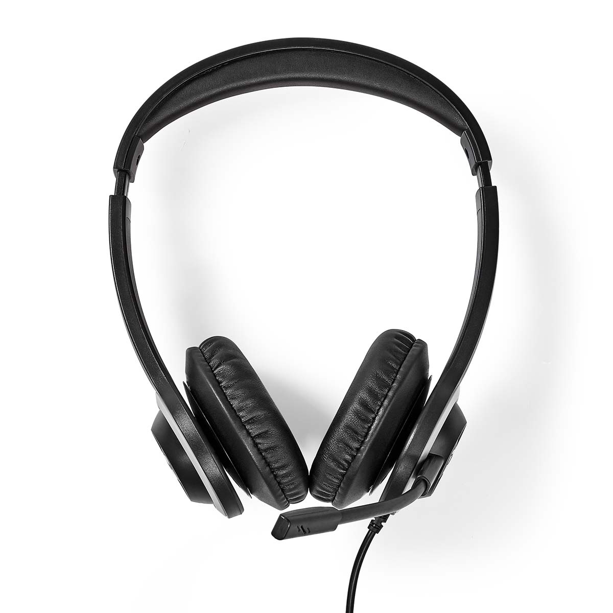 Nedis comfortabele stereo on-ear PC-headset | USB-C/USB-A | 1,8 meter - Afbeelding 2