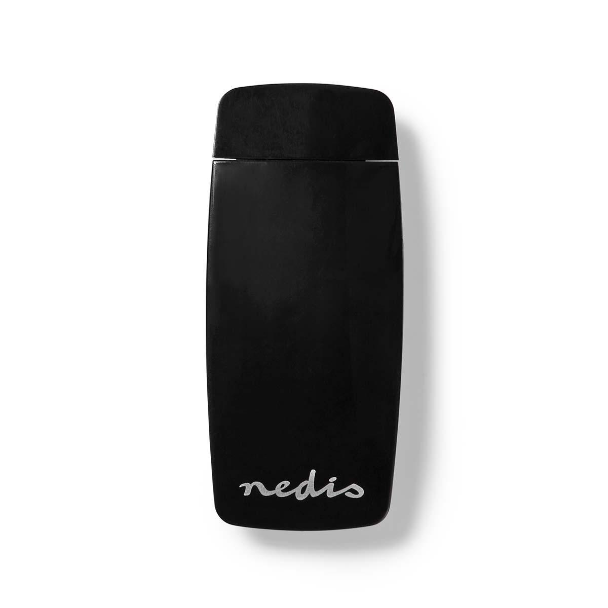 Nedis USB Cardreader met USB-A connector en 4 kaartsleuven - voor (Micro) SD/MMC/TF/CF/Memory Stick - USB3.0
