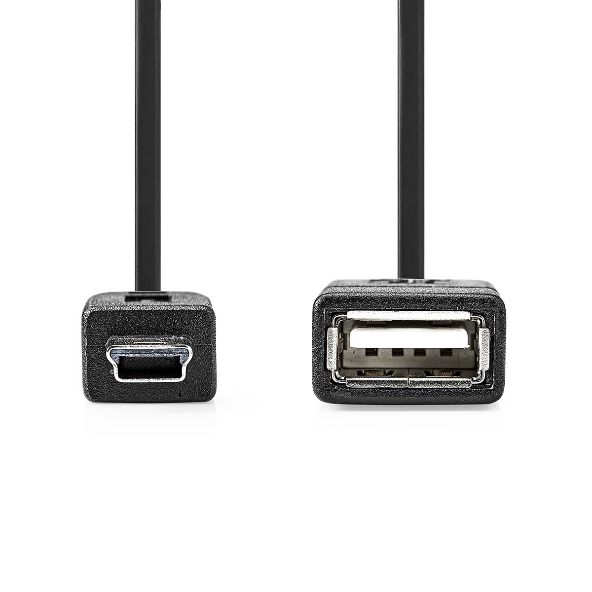 Nedis Mini USB - USB-A OTG adapter | USB2.0 | 0,20 meter - Afbeelding 2
