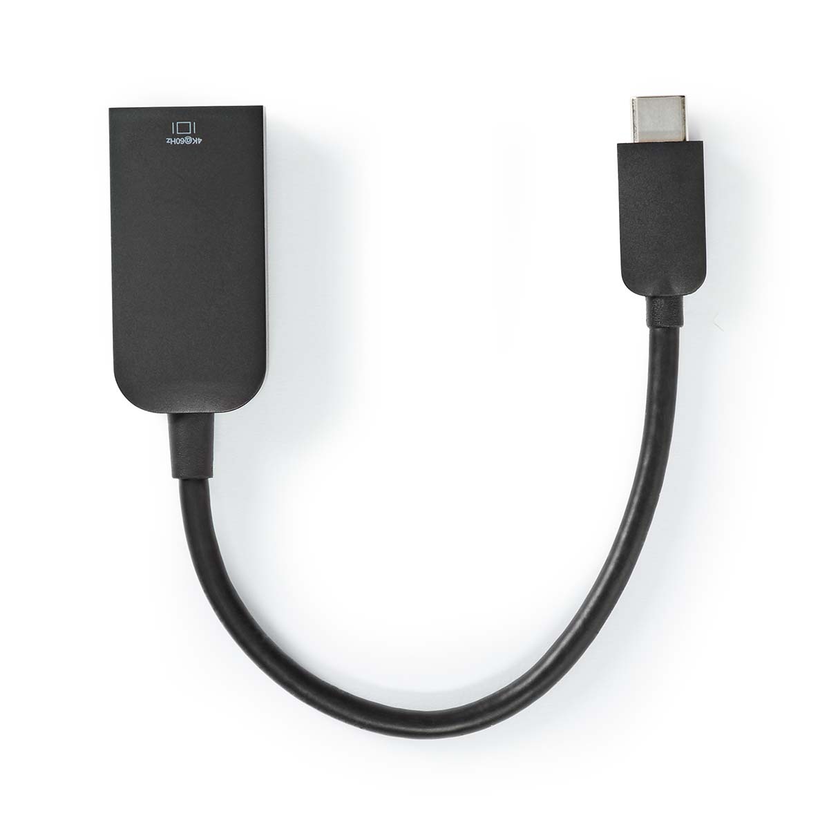 Nedis USB-C naar HDMI 4K 60Hz adapter | zwart | 0,20 meter - Afbeelding 2