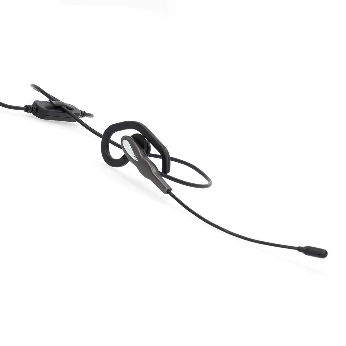 Nedis mono in-ear PC-headset met oorhaak | USB-C/USB-A | 1,8 meter - Afbeelding 3