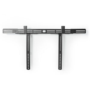 Soundbar Beugel | Geschikt voor: Universeel | Met TV Bevestiging | 10 kg | Diepteaanpassing | Staal | Zwart