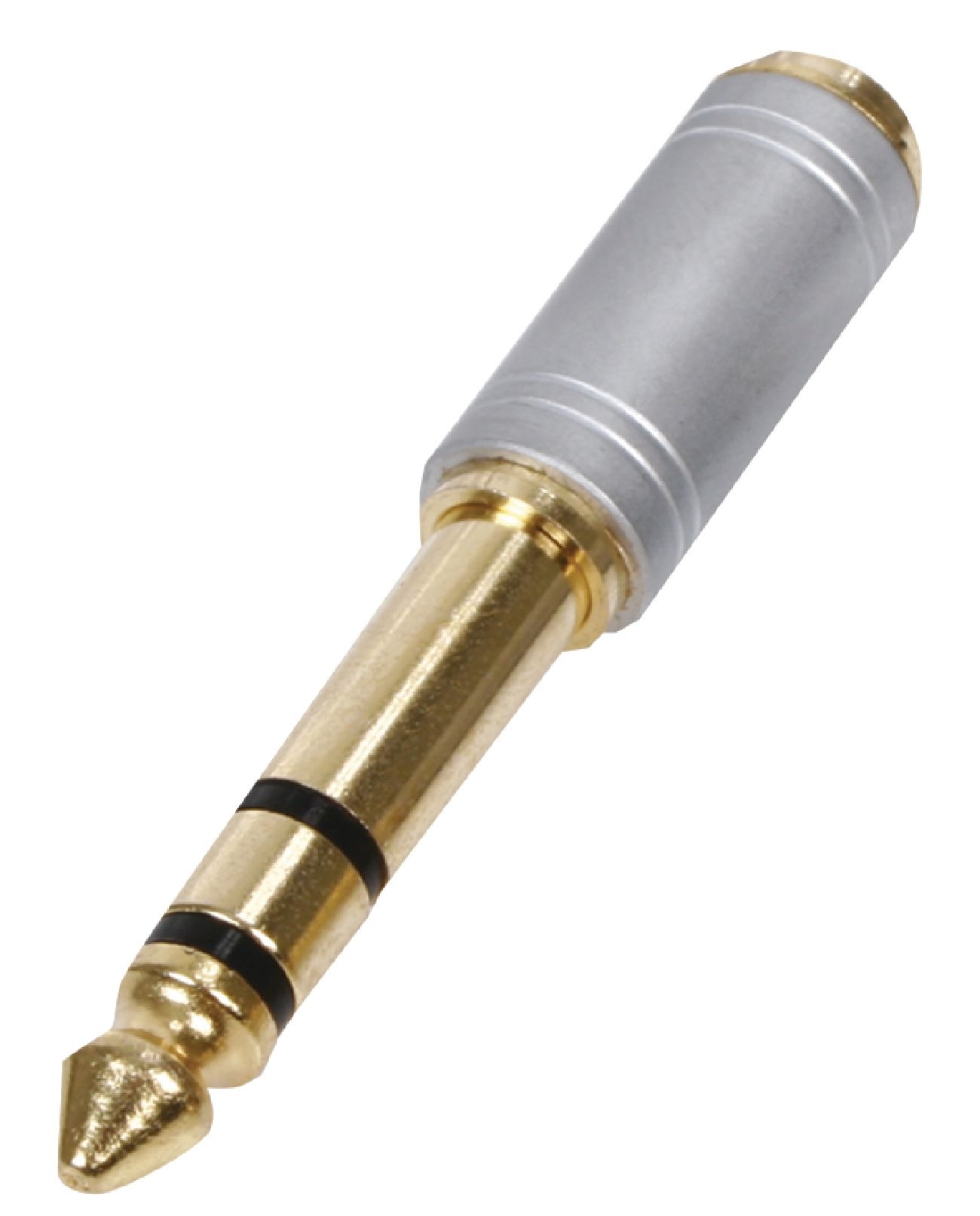 Premium 6,35mm Jack (m) - 3,5mm Jack (v) stereo audio adapter