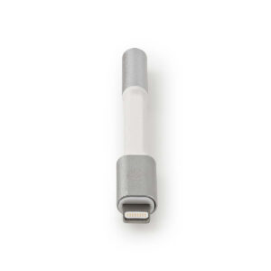 Lightning-Adapter | Apple Lightning 8-Pins | 3,5 mm Female | Verguld | 0.15 m | Rond | Aluminium | Cover Window Box